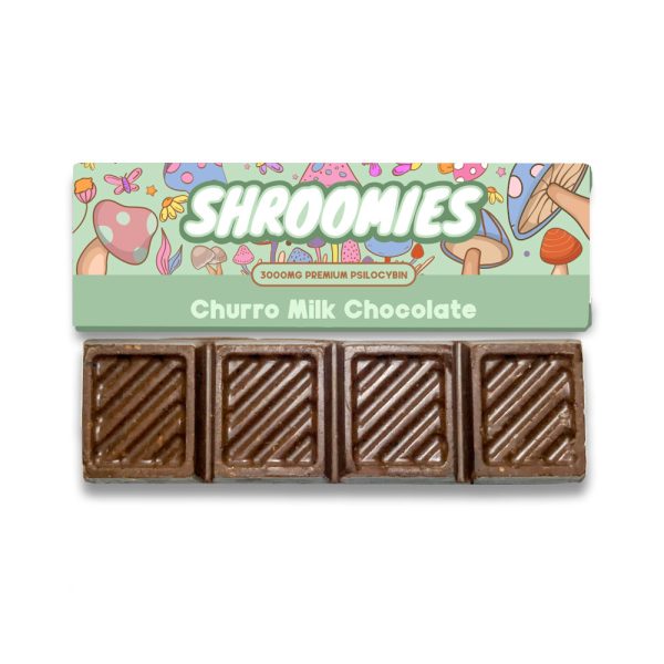 Shroomies – Churro Milk Chocolate  - 3000mg (4 x 750mg Doses)