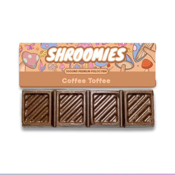 Shroomies – Coffee Toffee  3000mg (4 x 750mg Doses)