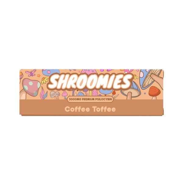 Shroomies – Coffee Toffee  3000mg (4 x 750mg Doses) - Image 2