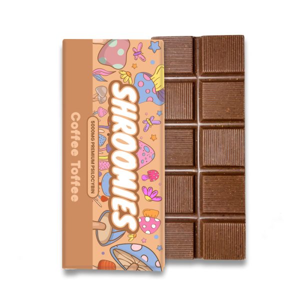 Shroomies – Coffee Toffee  5000mg (10 x 500mg Doses)