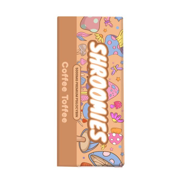 Shroomies – Coffee Toffee  5000mg (10 x 500mg Doses) - Image 2