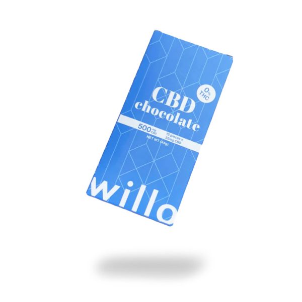 Willo – Milk Chocolate Bar 500mg CBD