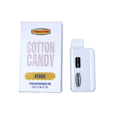 OneStop Disposable - 3 Gram Vapes - Cotton Candy