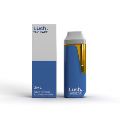 Lush Disposable THC Vape 1800mg - Sour Patch x Blue Raspberry