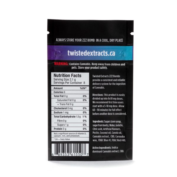 Twisted Extracts - Black Cherry 1:1 Jelly Bomb - Image 2