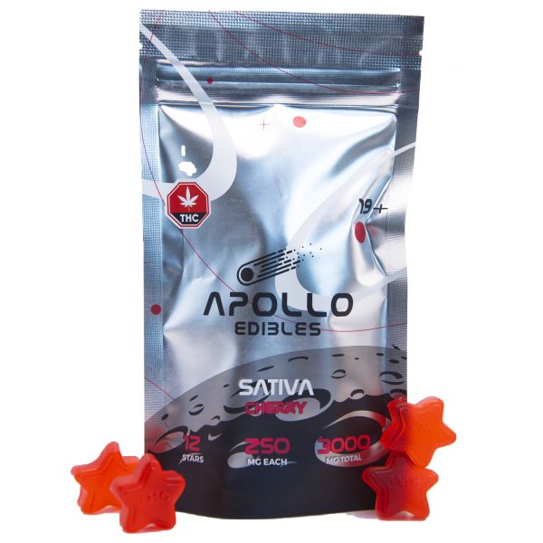 Apollo Edibles – 3000mg THC Shooting Stars Gummies