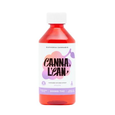 Euphoria CannaLean - Grape Syrup 300MG THC
