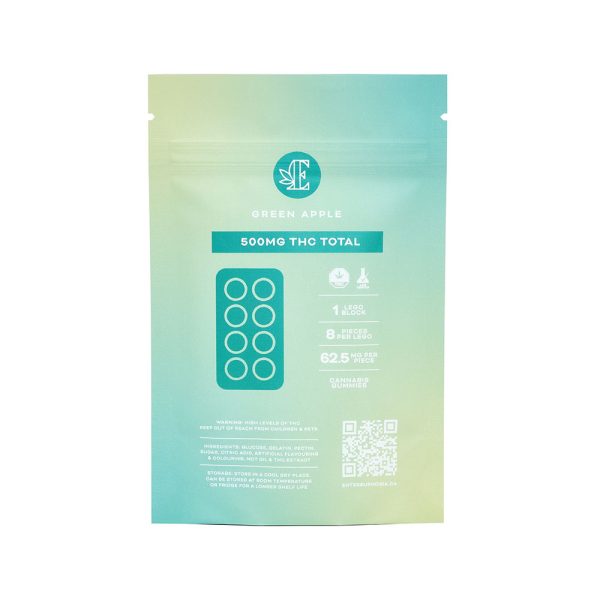 Euphoria Cannabis - Green Apple 500mg THC - Image 2