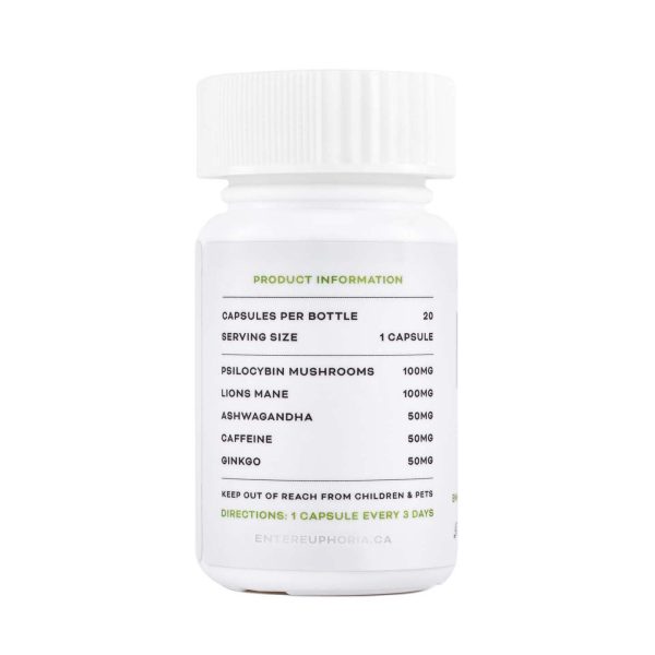 Euphoria Psychedelics - Micro Focus Capsules 2000mg - Image 2