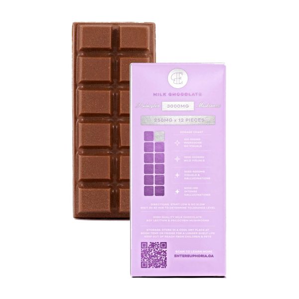 Euphoria Psychedelics - Milk Chocolate 3000mg - Image 2
