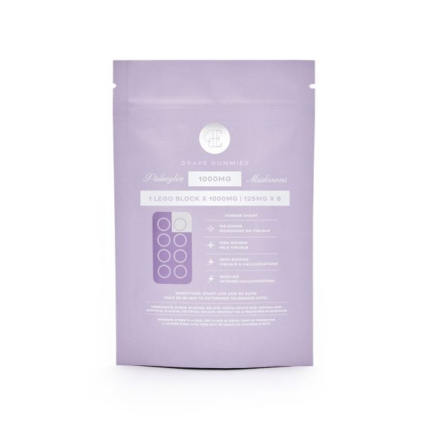 Euphoria Psychedelics – Grape 1000mg - Image 2