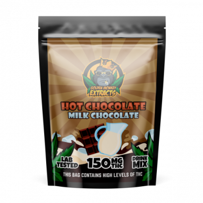 Golden Monkey Extracts: Drink Mix | Hot Chocolate 150mg THC
