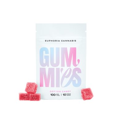 Euphoria Cannabis - Cotton Candy 100mg THC