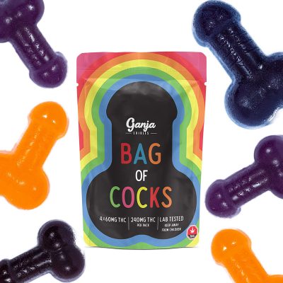 Ganja - Bag of Cocks 240mg THC