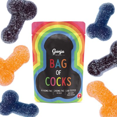 Ganja - Sour Bag of Cocks 240mg THC