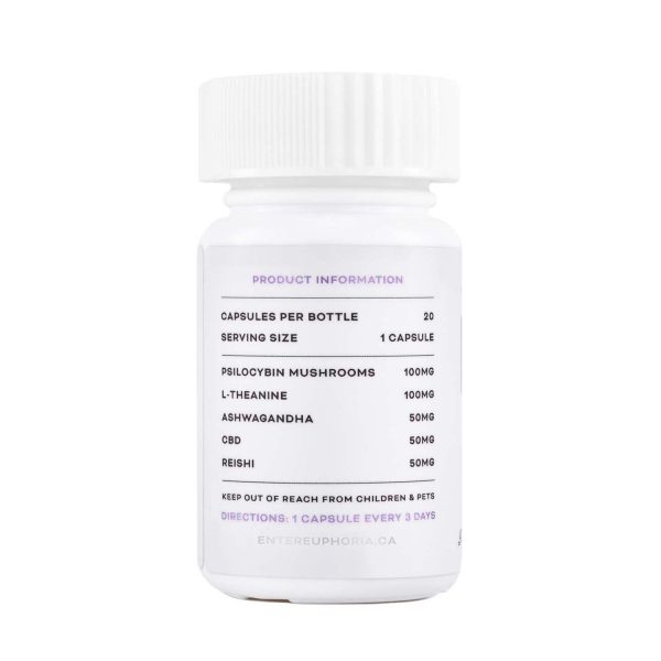 Euphoria Psychedelics - Micro Calm Capsules 2000mg - Image 2