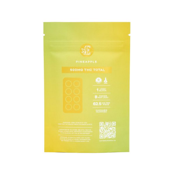 Euphoria Cannabis - Pineapple 500mg THC - Image 2