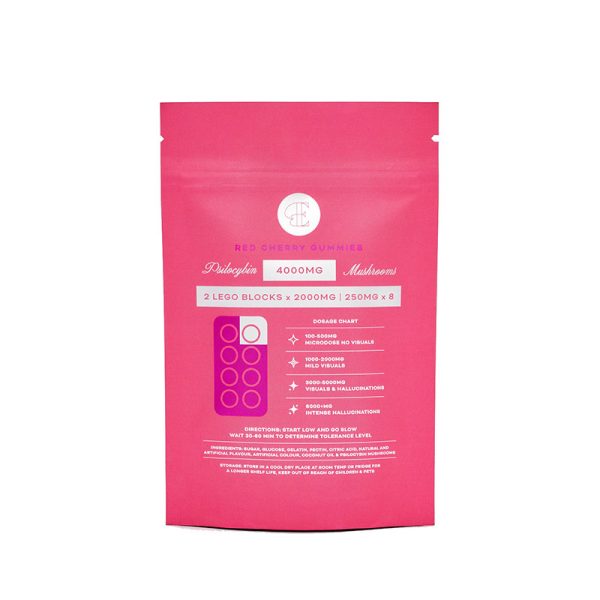 Euphoria Psychedelics – Red Cherry 4000mg - Image 2