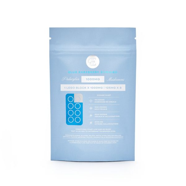 Euphoria Psychedelics – Blue Raspberry 1000mg - Image 2