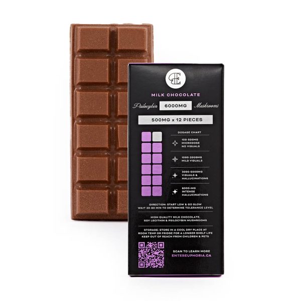 Euphoria Psychedelics - Milk Chocolate 6000MG - Image 2