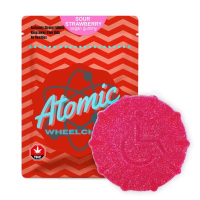Atomic Wheelchair - THC Sour Strawberry 5000mg