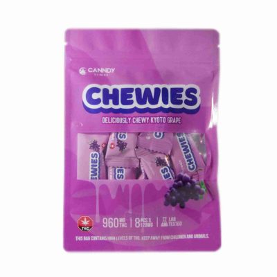 Canndy Edibles – Kyoto Grape Chewies 960mg THC