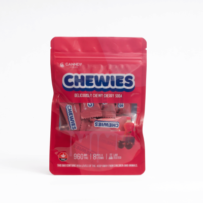 Canndy Edibles – Chewies | Cherry Soda 960mg THC
